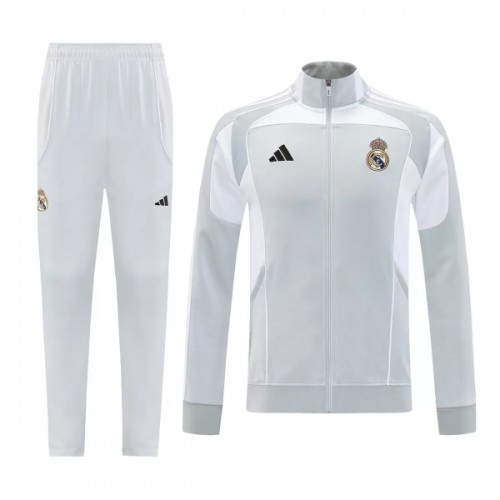 Real Madrid Training Takit 2025-26 Harmaa - Miesten Real Madrid Training Takit 2025-26 Harmaa - Miesten